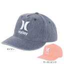 【7/18限定 最大1万Pバック要エントリー&抽選】ハーレー(HURLEY)(メンズ)PIGMENT SB キャップ MHW2411043