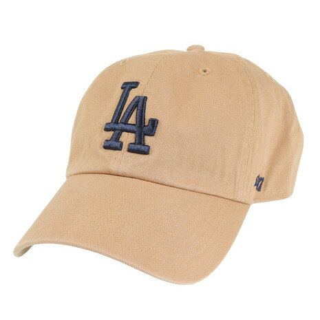 【1,500円OFFクーポン 5/20限定 2万円以上購入】フォーティーセブン（47）（メンズ）キャップ DODGERS 47 CLEAN UP KHAKI B-NLRGW12GWS-KH MLB ロサンゼルス・ドジャース