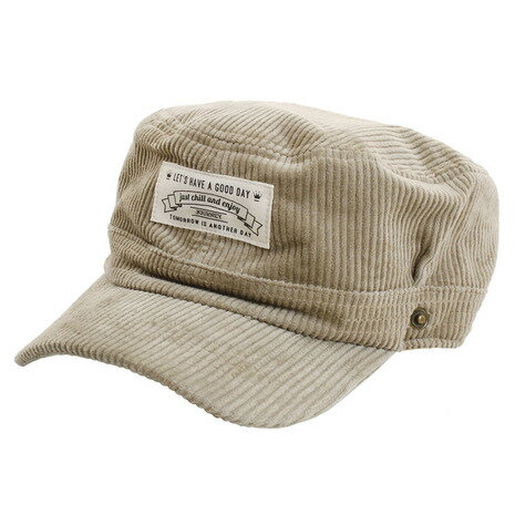 グリム（grimm） ジュニア ワイドコーデュロイワークキャップ VA1-058 BE （メンズ）