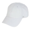 ニューバランス(new balance)(メンズ、レディース)帽子 キャップ 47 Clean Up Hat ライトグレー 54-58cm LAH00151TA...