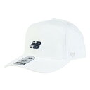 ニューバランス(new balance)(メンズ、レディース)帽子 47 Hitch キャップ 白 LAH00351WT スポーツキャップ