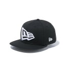 【7/18限定 最大1万Pバック要エントリー&抽選】ニューエラ(NEW ERA)(キッズ)キャップ Youth 9FIFTY フラッグロゴ ブラック×ホワイト 14524536