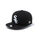 【7/18限定 最大1万Pバック要エントリー&抽選】ニューエラ(NEW ERA)(キッズ)キャップ Youth 9FIFTY シカゴ ホワイトソックス ブラック 14524539