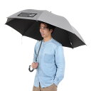 プーマ(PUMA)(メンズ、レディース)晴雨兼用 長傘 張り分けジャンプ傘 PBP59JP70 シルバー 70cm