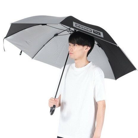 【楽天スーパーSALE さらに最大P10倍】プーマ(PUMA)(メンズ、レディース)晴雨兼用 長傘 張り分けジャンプ傘 PBP60JP70 ブラック×シルバー 【楽天スーパーSALE さらに最大P10倍】プーマ(PUMA)(メンズ、レディース)晴雨兼用 長傘 張り分けジャンプ傘 PBP60JP70 ブラック×シルバー