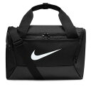 ナイキ(NIKE)(メンズ、レディース)ダッフルバッグ ブラジリア XS 9.5 25L 黒 DM3977-010 ボストンバッグ ジムバック 遠征バック 1泊...