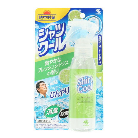 小林製薬(Kobayashi Pharmaceutical)(メンズ、レディース)熱中対策 シャツクール 爽やかなフレッシュシトラスの香り 100ml
