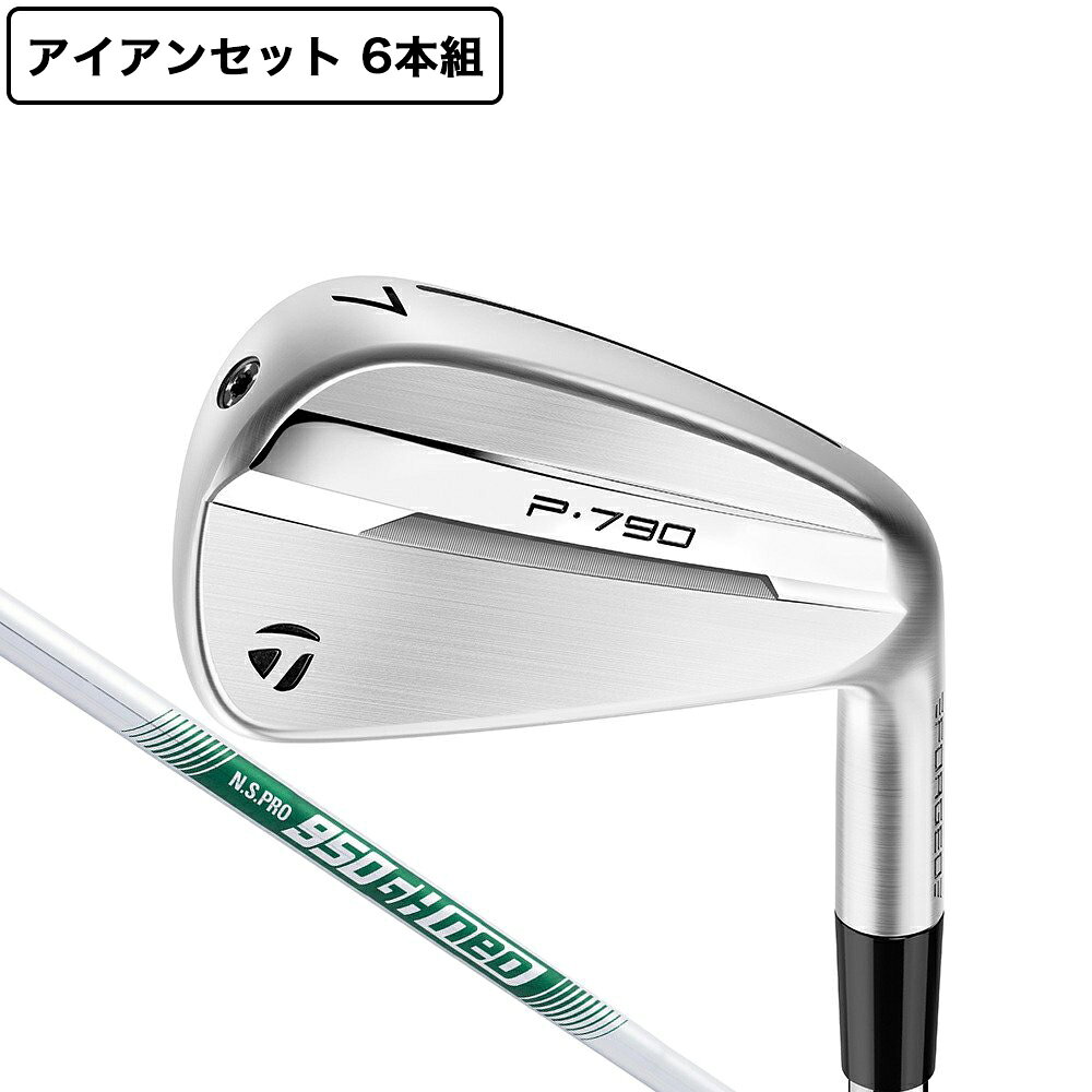 テーラーメイド（TAYLORMADE）（メンズ）P790 25 アイアンセット 6本(5I〜9I、PW)N.S.PRO 950GH neo
