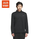 アディダス(adidas)(メンズ)ゴルフウェア モノグラム 長袖 ポロシャツ JVV03-JN1232 BLK