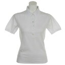 サマス（SAMAS） ゴルフウェア レディース POLO 6bott.S/slv GNC-D01 WHT 半袖 シャツ （Lady's）