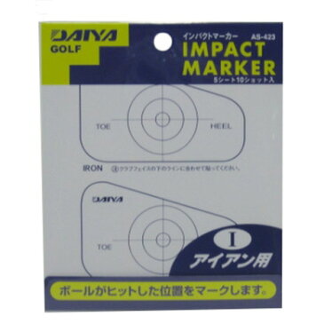ダイヤ(DAIYA) インパクトマーカー アイアン用 AS-423 AS-423 (メンズ、レディース)