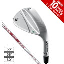 テーラーメイド（TAYLORMADE）（メンズ）ミルド グラインド4 クローム ハイバウンス ウェッジ N.S.PRO MODUS3 TOUR 105