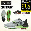 【7/18限定 最大1万Pバック要エントリー&抽選】プーマ(PUMA)(メンズ)ゴルフシューズ 3E ファントムキャット ニトロ ディスク 379208