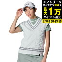 【7/18限定 最大1万Pバック要エントリー&抽選】アンダーアーマー(UNDER ARMOUR)(レディース)ゴルフウェア ドライブ Vネック セーター ベスト 6001609 100
