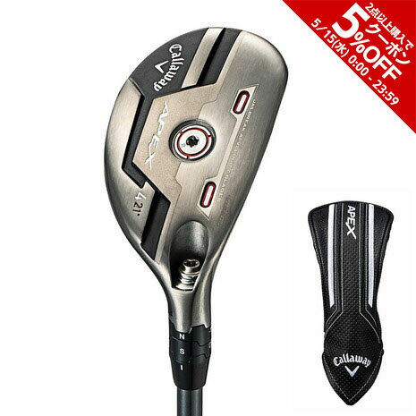 【5%OFFクーポン 5/15限定 2点以上購入】キャロウェイ（CALLAWAY）（メンズ）ユーティリティ メンズ APEX (5H ロフト24度) Diamana 55 for Callaway 日本正規品