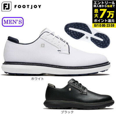 【8/1限定 最大7万Pバック要エントリー&抽選】フットジョイ(FootJoy)(メンズ)ゴルフシューズ スパイクレス トラディションズ SL 57948 57949