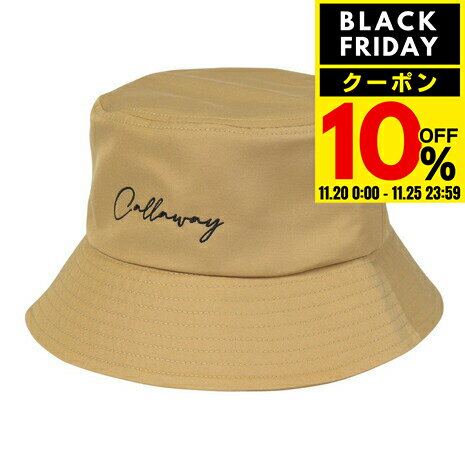 【10％クーポン！11/20〜11/25】キャロウェイ（CALLAWAY）（レディース）ゴルフ バケットハット C24291..