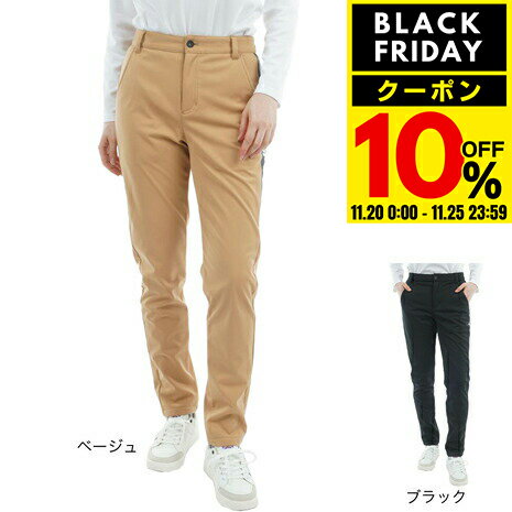 【10％クーポン！11/20～11/25】アドミラル ゴルフ（Admiral GOLF）（レディース）ゴルフウェア 防風フリース ボンディングロングパンツ ADLA582