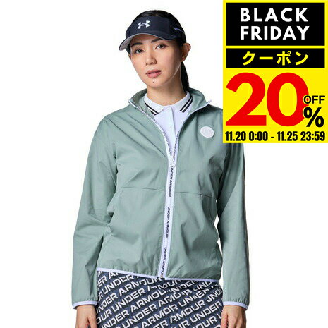【20％クーポン！11/20〜11/25】アンダーアーマー（UNDER ARMOUR）（レディース）ゴルフウェア アウタ...