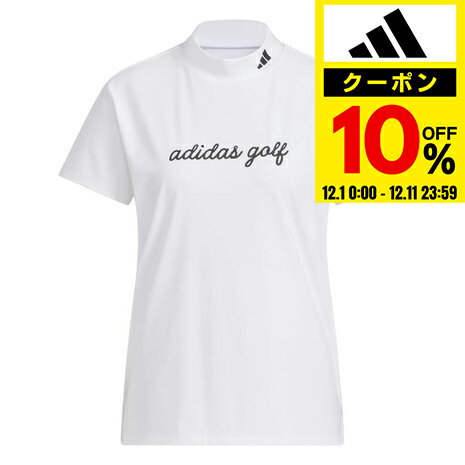 アディダス（adidas）（レディース）ゴルフ HEAT. RDY モックネック 半袖シャツ JWJ93-JM7169 W