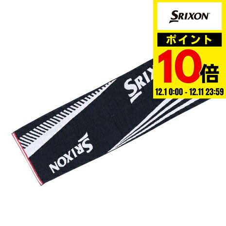 スリクソン（SRIXON）（メンズ、レディース、キッズ）スポーツタオルgGF-20452 BLK