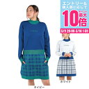 【5/9 20時スタート さらに最大P10倍】フィドラ(FIDRA)(レディース)ゴルフウェア 長袖 ニットワンピース FD5QUQ03