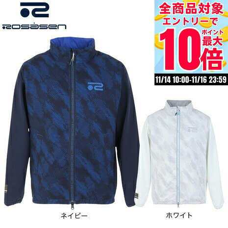 【11/16 23:59まで 全商品最大P10倍要エントリー】ROSASEN（メンズ）ゴルフウェア アウター 保温 スト..