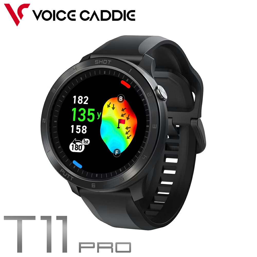 ボイスキャディ（voice caddie）（メンズ、レディース）ボイスキャディT11PRO GPS ゴルフ ウォッチ 腕時計型 GPSゴルフナビ 2024モデルのサムネイル