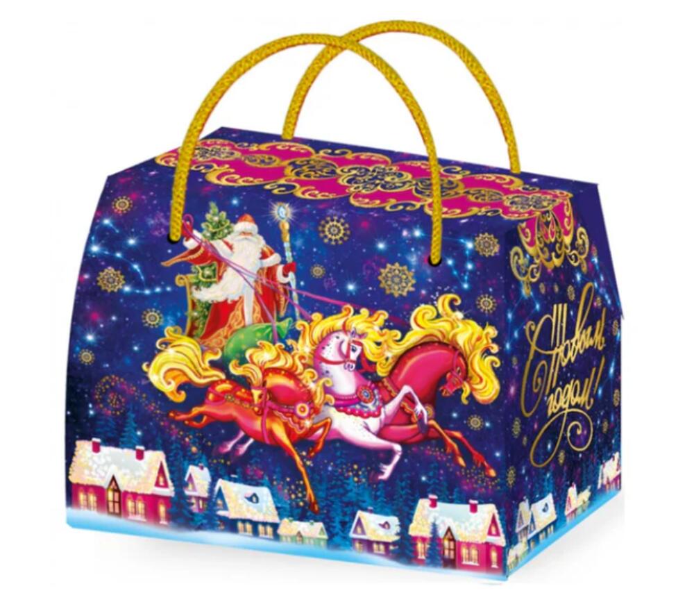 【2025】お菓子詰め合わせ　500g（トロイカ）［お菓子詰め合わせ　チョコレートアソート　プチギフト　輸入お菓子　クリスマスギフト　クリスマス　クリスマスパッケージ　ホリデーシーズン　冬のお楽しみ　クリスマス気分 　ワクワククリスマス］(4)