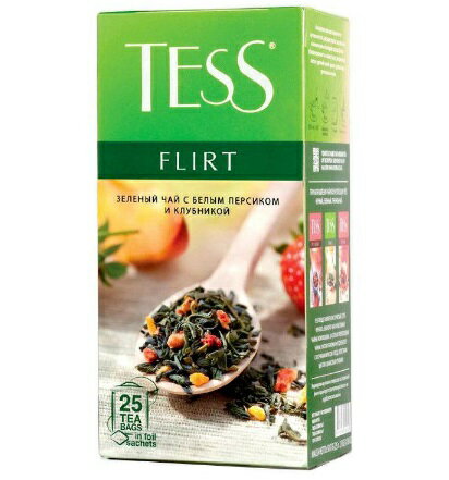 お客様のご要望にお応えして入荷したロシアで人気のブランドTESSのフレーバーティーです。 緑茶の概念を覆すような組み合わせですが、グリーンティーにトロピカルなマンゴーと桃の甘い香りがベストマッチしたフレーバーティーです。 TESSならではの驚きの組み合わせをお楽しみください。 商品説明 名称 緑茶 原材料 緑茶、乾燥いちご、乾燥マンゴー／香料 内容量 37.5g(1.5g×25パック) 賞味期限 2025.12.31 保存方法 直射日光、高温多湿を避け、涼しい場所に保存してください 原産国名 ロシア 製造者 TESS社製 輸入者 VSP株式会社東京都中央区銀座1−27−8 ◆商品の在庫に関して◆ 当ショップの商品は、他のサイトでも販売しております。 在庫情報を更新しておりますが、ご購入のタイミングにより、稀に欠品となることがございます。 お客様にはご迷惑をおかけいたしますが、何卒ご理解いただければ幸いです。