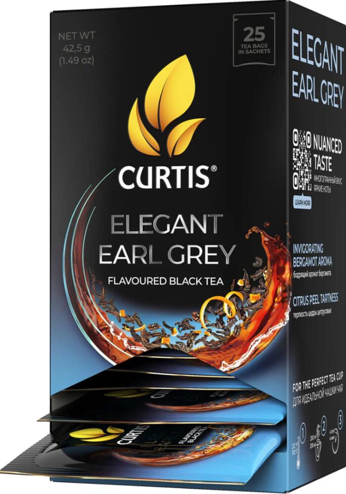 CURTIS カーティス「エレガントアールグレイ」 紅茶 42.5g/25枚