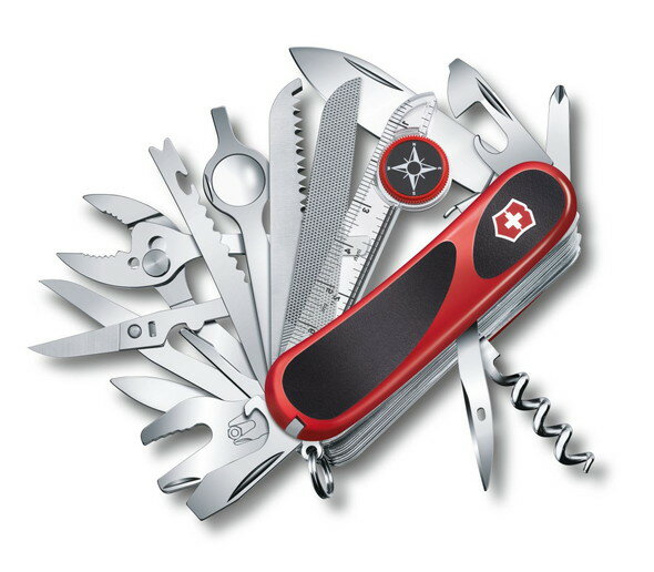 オフィシャル限定モデル【公式】ビクトリノックス VICTORINOX エボリューション S54 SC 【日本正規品、保証書付】レジャー アウトドア ナイフ サバイバルナイフ スイスマルチツール・十徳ナイフ 2.5393.SC