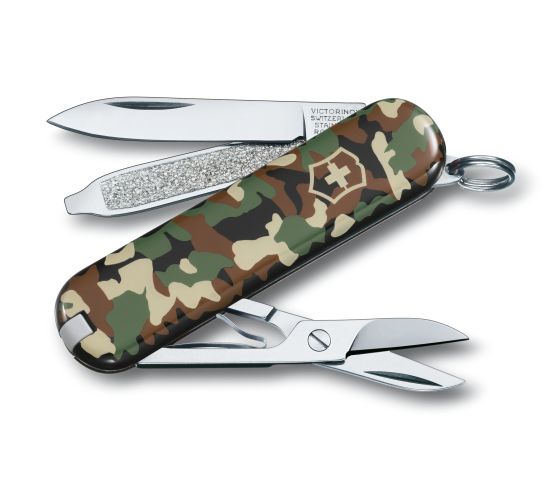 VICTORINOX(ビクトリノックス)アーミーナイフクラシックカモフラージュ(迷彩)保証書付0.6223.94【日本正規品】