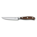 ビクトリノックス 公式 VICTORINOX グランメートル ステーキナイフ ブレード12cm ウッド 7.7200.12G【正規品】 切れ味 最高 の 包丁 肉 小型 キッチン ナイフ よく切れる 切れ味抜群 包丁 バーベキュー用品 プロ仕様 家庭用 モリブデンバナジウム鋼 ステンレス 木製ハンドル