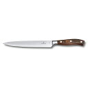 ビクトリノックス 公式 VICTORINOX グランメートル カービングナイフ ブレード20cm 肉 筋引包丁 ウッド 7.7200.20G スライサー切れ味 の いい 包丁 筋引き よく切れる 切れ味抜群 包丁 キッチンナイフ 高級 プロ仕様 家庭用 モリブデンバナジウム鋼 ステンレス