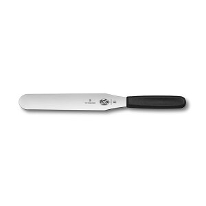 【公式】ビクトリノックス VICTORINOX スパチュラ20ccm ブラック 食洗機対応【日本正規品】製菓用 ヘラ パン作り デザート作り ケーキ作り お菓子作り 道具 調理器具 料理 キッチンツール ステンレス パレットナイフ スパテラ ジャム 生クリーム デコレーション用 5.2603.20