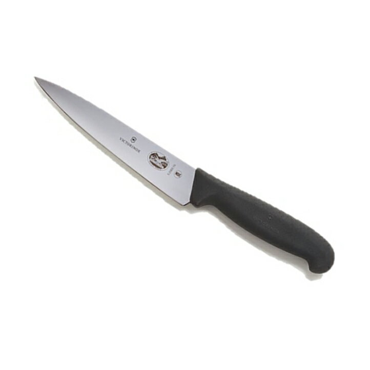 VICTORINOX(ビクトリノックス)公式 アウトドア クッキングナイフ 収納ケース付き 5.2003.15-X1【日本正規品 保証付】 包丁 キャンプ用品 釣り バーベキュ BBQ キッチンツール 調理器具 携帯 切れ味抜群 ソロキャンプ 料理 便利 台所 スイス製
