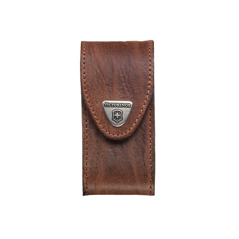 【公式】ビクトリノックス VICTORINOX レザーケース504 ブラウン 4.0545 【日本正規品】アクセサリー レジャー アウトドア ナイフ サバイバルナイフ スイスマルチツール・十徳ナイフ