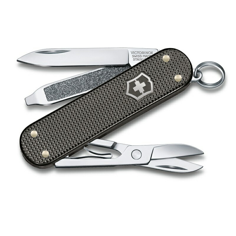 【公式】ビクトリノックス VICTORINOX クラシック ALOXリミテッドエディション2022 0.6221.L22【日本正規品 保証書付】ナイフ アウトドア キャンプ 十徳ナイフ ハサミ 雑貨 文具 ギフト 文房具 プレゼント おもしろ 大人 おしゃれ スイスマルチツール 万能ナイフ アロックス