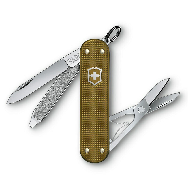 【公式ストア限定レビュー特典】ビクトリノックス 公式 VICTORINOX クラシックALOXリミテッドエディション2024 テラブラウン 0.6221.L24 正規品 軽量 ナイフ デスク 周り おしゃれ 雑貨 プレゼント ブランド 大人 文房具 シンプル ギフト 男性 女性 誕生日 記念日 十徳ナイフ 3