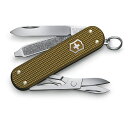 【公式ストア限定レビュー特典】ビクトリノックス 公式 VICTORINOX クラシックALOXリミテッドエディション2024 テラブラウン 0.6221.L24 正規品 軽量 ナイフ デスク 周り おしゃれ 雑貨 プレゼント ブランド 大人 文房具 シンプル ギフト 男性 女性 誕生日 記念日 十徳ナイフ