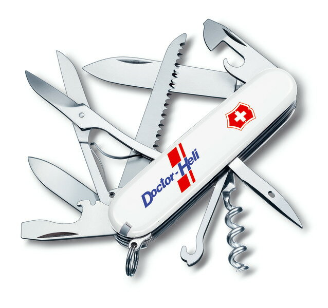 【公式】ビクトリノックス VICTORINOX ハントマン ドクターヘリ 保証書付 JDH-137137 【日本正規品】防災用品 避難グッズ 防災グッズ レジャー アウトドア ナイフ マルチツール・十徳ナイフ コードブルー