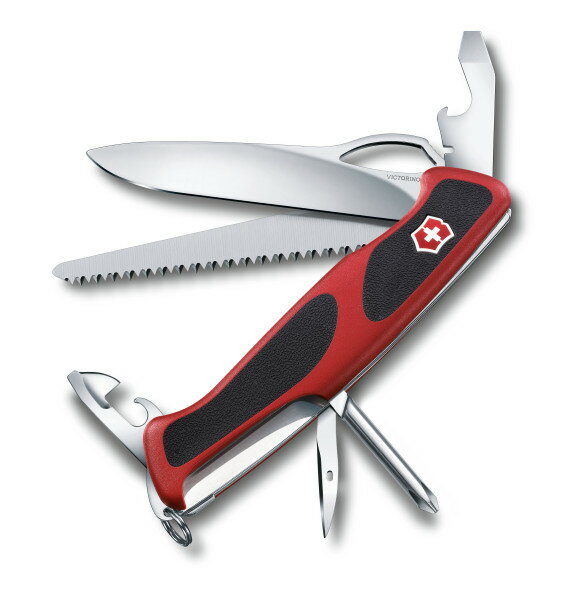 【公式】ビクトリノックス VICTORINOX レンジャーグリップ 78 保証書付 0.9663.MC 【日本正規品】レジャー アウトドア ナイフ サバイバルナイフ スイスマルチツール・十徳ナイフ