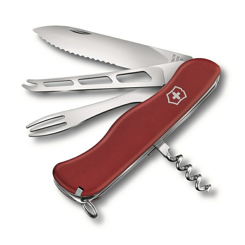 【公式】ビクトリノックス VICTORINOX チーズマスター チーズナイフ フォンデュフォーク 保証書付 0.8313.W【日本正規品】 アウトドア ナイフ 調理 キャンプ 調理器具 チーズフォンデュ ナイフ フォーク セット アウトドア 折りたたみ ナイフ