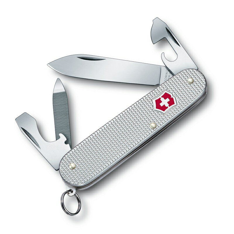 【公式】ビクトリノックス VICTORINOX カデットALOX 保証書付 0.2601.26 旧名称:カデットAL 【日本正規品】 キャンプ ナイフ 調理 アウトドア キャンプ用品 登山 釣り スイス アーミーナイフ …