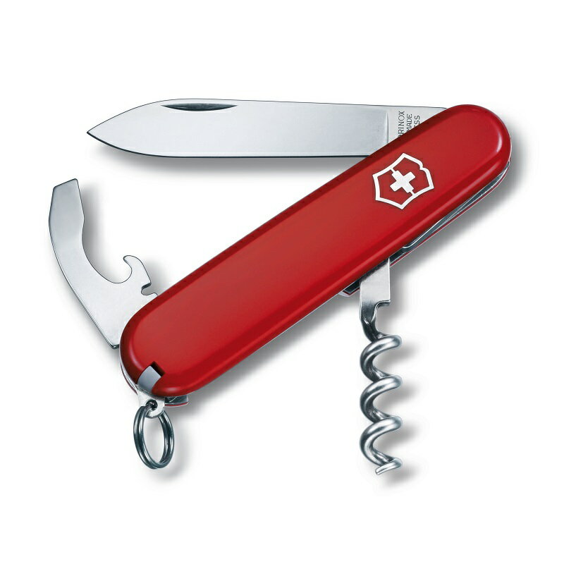 【公式】ビクトリノックス VICTORINOX ウェイター 保証書付 0.3303【日本正規品】ソムリエナイフ コルク抜き 栓抜き ワイン 好き グッズ アウトドア ナイフ 小さい 喜ば れる ちょっとした ク…