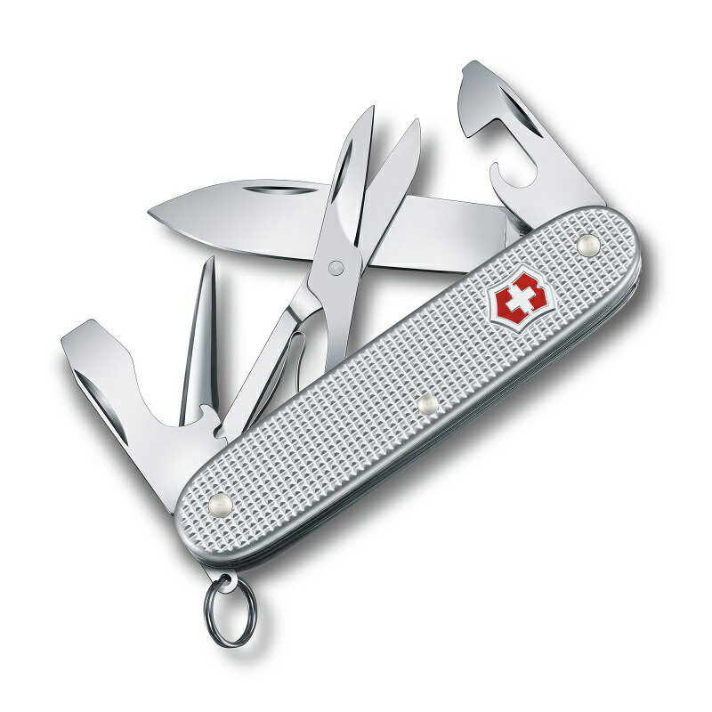 【公式】ビクトリノックス VICTORINOX パイオニアX シルバー 0.8231.26【日本正規品 保証書付】 ナイフ アウトドア ギフト 男性 プレゼント 男性 誕生日プレゼント 男性 60代 40代 30代 20代 7…