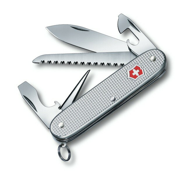 【公式】ビクトリノックス VICTORINOX ファーマーAL 保証書付 0.8241.26 【日本正規品】レジャー アウトドア ナイフ サバイバルナイフ スイスマルチツール・十徳ナイフ