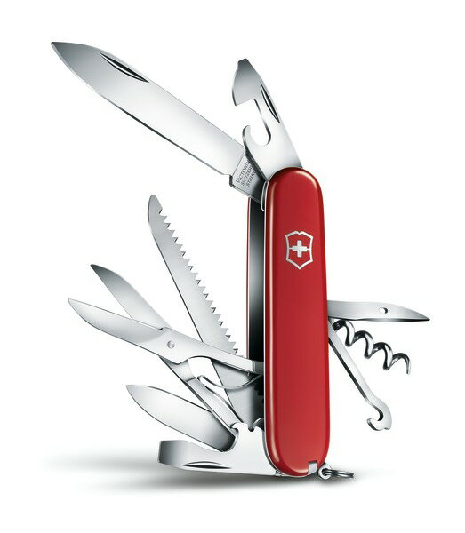 【公式】ビクトリノックス VICTORINOX ハントマン 保証書付 1.3713 【日本正規品】防災用品 避難グッズ 防災グッズ レジャー アウトドア ナイフ サバイバルナイフ スイスマルチツール・十徳ナイフ通販格安セール情報 楽天 通販