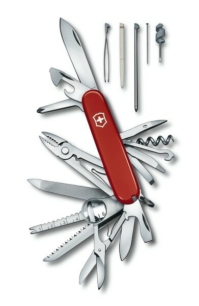 【公式】ビクトリノックス VICTORINOX スイスチャンプ 保証書付 1.6795 【日本正規品】レジャー アウトドア ナイフ サバイバルナイフ スイスマルチツール・十徳ナイフ通販格安セール情報 楽天 通販